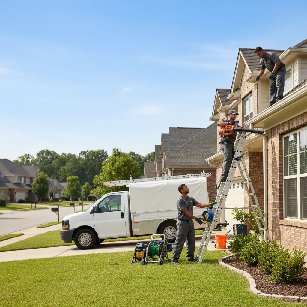 Home Gutter Service in Sandersville, GA near me